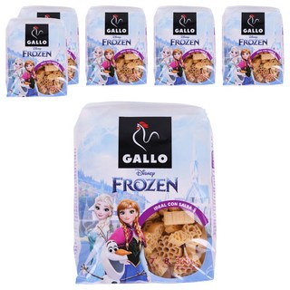 西班牙 GALLO 公雞牌 迪士尼 冰雪奇緣 義大利麵, 6個, 300g