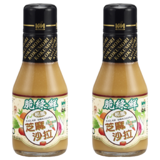 KOKUMORI 穀盛 芝麻沙拉醬, 220ml, 2瓶