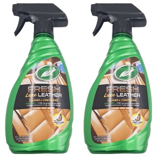 Turtle Wax 美國龜牌 Luxe Leather 皮革清潔及護理劑, 473ml, 2瓶