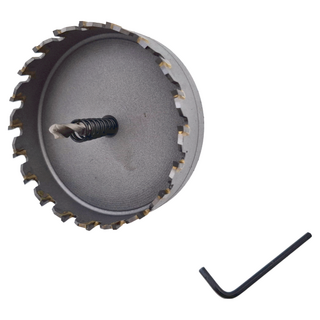 PANRICO 百利世 直柄鎢鋼圓穴鑽, 本品(無追加電池), 1個