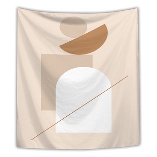 半島良品 居家裝飾掛布, 曲線, 1組