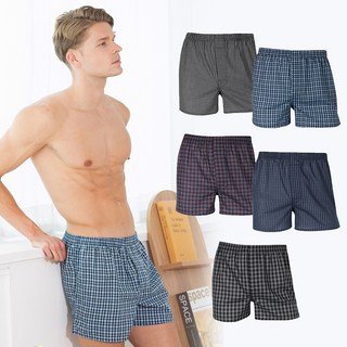 BASE ALPHA ESSENTIALS 男款防皺快乾4角褲 5件組