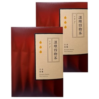 新譯漢方 溫順四物茶 養生茶包 溫和滋補 無糖配方 女性調理 2盒, 5g, 10包