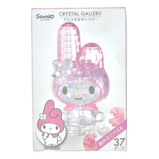 Hanayama Sanrio Crystal Gallery 3D立體拼圖 Set 37, My Melody, 37片, 美樂蒂, 1組