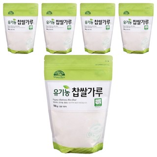 【有機故事】有機故事有機糯米粉, 500g, 5個