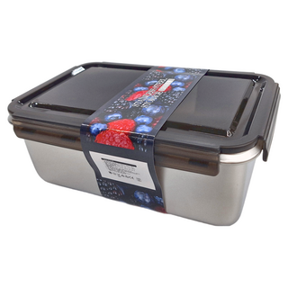 妃妃嚴選 不鏽鋼保鮮盒, 1個, 2.8L