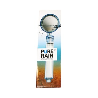 Aroma Sense PR 9000 純雨淋濾淨加壓蓮蓬頭花灑WHP, 1個, 透明色 + 藍色