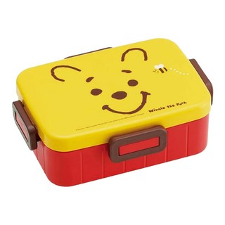Skater 日本製 便當盒 386060-650ML 日本境內版 650ml, 小熊維尼, 1個