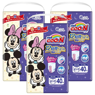 GOO.N 大王 12小時超吸收褲型尿布 12~20kg, XL, 120片