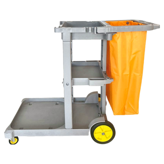 超寶多功能 D-11 無蓋清潔手推車, 883 x 533 x 267mm, 灰, 1個