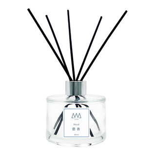 ANA Aroma 玻璃擴香瓶 200ml 麝香 擴香棒*5 室內擴香, 1瓶