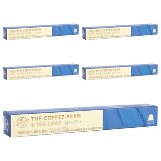 The Coffee Bean House Blend咖啡膠囊, 5g, 10顆, 5盒