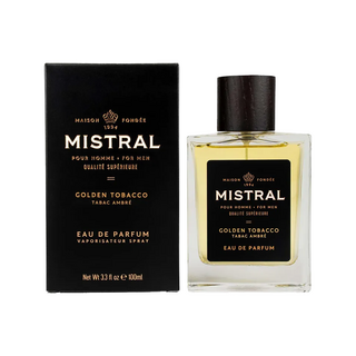 MISTRAL BODY 金色菸葉 男性香水 EAU DE PARFUM, 100ml, 1瓶