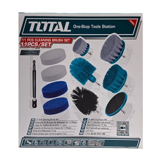 TOTAL 道達爾 清潔刷組套 1pcs, 綠色, 1組