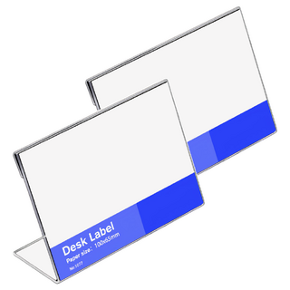 Com-T 康太 壓克力展示立牌 L型橫式, 2個