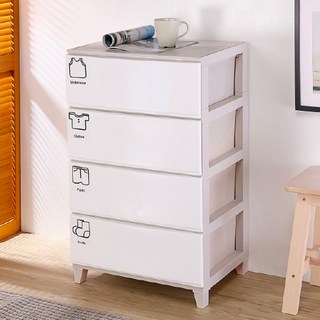 KEYWAY 聯府 伊利莎四層櫃 YJ-401 543 x 418 x 891mm 120L, 白色, 4層