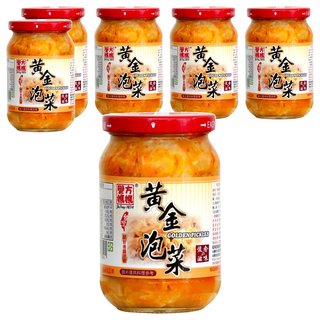 譽方媽媽 黃金泡菜, 360g, 6罐