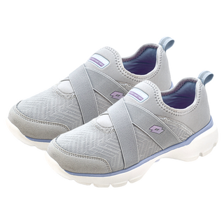 LOTTO 樂得 樂活健走鞋, 灰色, 24cm