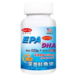 good Life 得意人生 合您清魚油膠囊, 60顆, 1.7g, 1罐