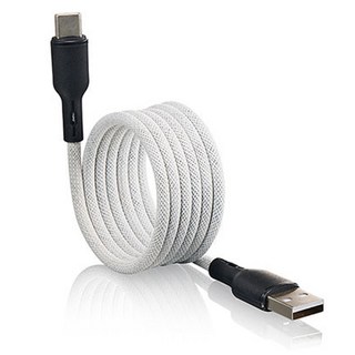 Kinyo USB-A/Type-C 磁吸秒收充電傳輸線 USB-C915 38g, 1m, 1條