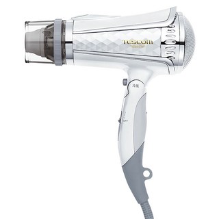 TESCOm 大風量負離子吹風機 1400W, TID960TW, 清爽白, 1支