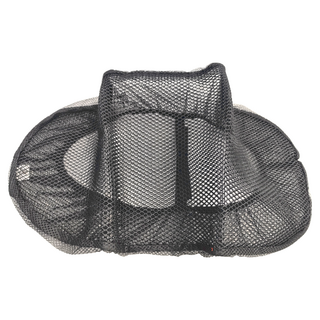 Little Pink Rabbit 粉彩小兔 3D透氣機車墊, 黑色, 6個