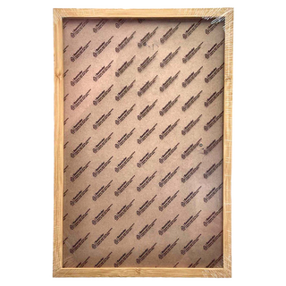 A3實木相框, 黃竹色, 440 x 318 x 15mm, 簡約風格, 1個