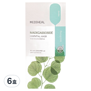 MEDIHEAL 美迪惠爾 積雪草舒緩護理導入精華面膜, 10片, 6盒