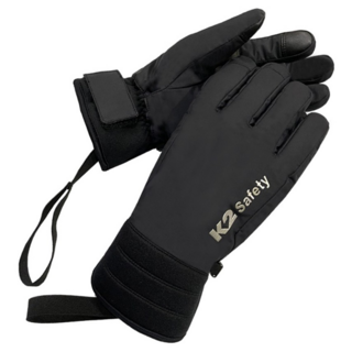 K2 Safety 鋪棉手套, BLACK, 1個