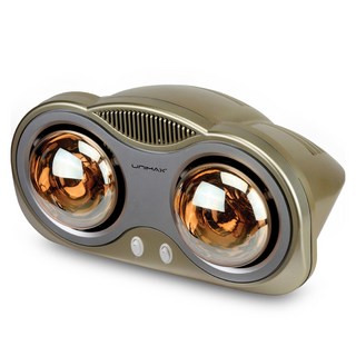 Unimax衛浴金燈電暖器2台, UMH-7020B, 混合色