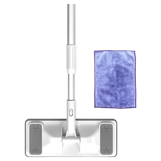 Catchmop 拖把組 韓國製造 特殊纖維製成, 伸縮桿: 73~123cm; 拖把板: 25.7 x 10.7cm; 拖把布: 27 x 20cm, 1組