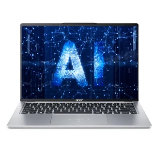 宏碁 Swift GO AI筆電 14吋, Intel Ultra 5, 1.32kg輕巧便攜, 銀色, 512GB, 16GB, WIN11, SFG14-73-555E