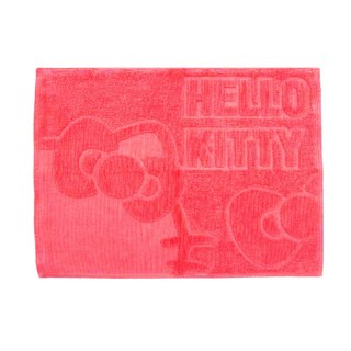 Kitty 毛巾布材質雙面腳踏墊, 45 x 60cm, 1個