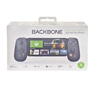 BACKBONE 手遊控制器, 超快速連接，暢快遊玩, 靈敏反應，精準操作, 超低耗電量，無需充電持久耐用, iPhone版本, 黑色, 1個