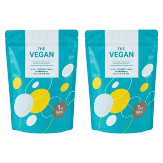 THE VEGAN 樂維根 植物性優蛋白 鐵觀音, 1kg, 2包