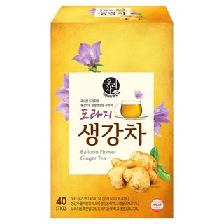 우리차 도라지생강차, 14g, 40개입, 1개