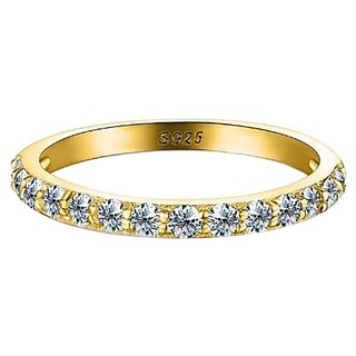 BIOAM 佰歐安 莫桑鑽線戒純銀18K