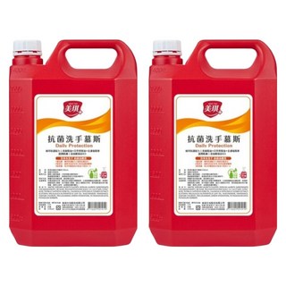 美琪 抗菌洗手慕斯, 3785ml, 2桶