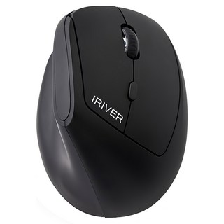 아이리버 작은손 무선 버티컬 마우스 EQwear-Lady Vertical Grip EV15, 블랙