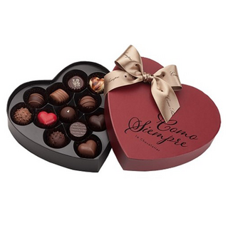 꼬모쎔쁘레 그랑크뤼 콜렉션 하트 초콜릿 세트, 초콜릿 12종, 1세트