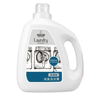 CHEF CLEAN 淨毒五郎 高濃度 消臭洗衣精, 2L, 1瓶