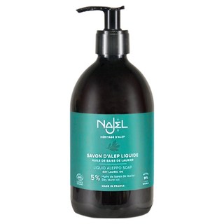 NAJEL 有機阿勒坡皂液5%BLO月桂油, 500ml, 1瓶