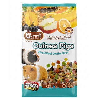 Q-nni 天竺鼠水果大餐, 2400g, 1袋