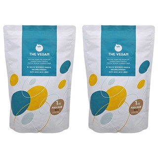 THE VEGAN 樂維根 植物性優蛋白, 2包, 1kg