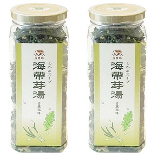 藻作坊 海帶芽湯 植物五辛素 青蔥風味, 120g, 2罐