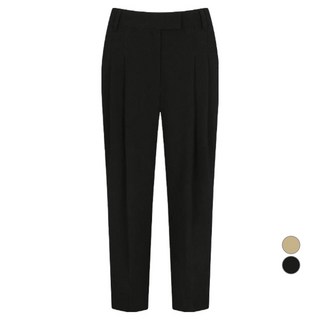 THE IZZAT 女款後鬆緊帶打褶錐形褲 INAP0SL60