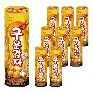 해태제과 구운감자, 27g, 9개