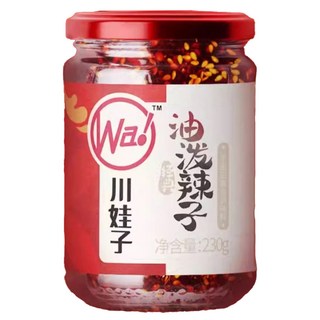 川娃子 油潑辣子調味料, 230g, 1罐