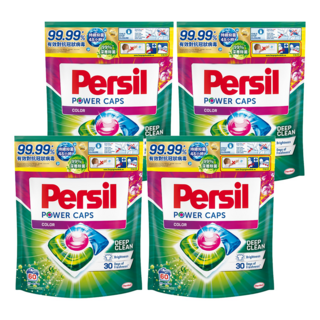 Persil 寶瀅 三合一洗衣膠囊補充包護色款, 60個裝, 4個