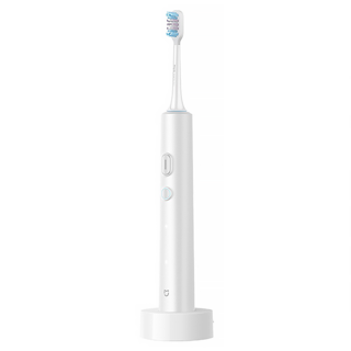 米家聲波電動牙刷 T501 AI精準潔牙 高效淨白牙齒 30種定制方案 150天長續航, MES607-2, 白色, 1個